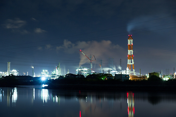 Image showing Industry complex in Mizushima city