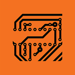 Image showing Circuit board icon