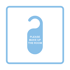 Image showing Mke up room tag icon