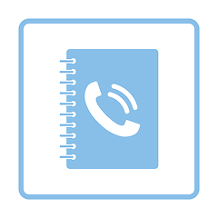 Image showing Phone book icon