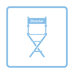 Image showing Director chair icon