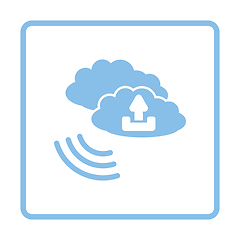 Image showing Cloud connection icon