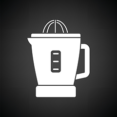 Image showing Citrus juicer machine icon