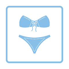 Image showing Sex bra and pants icon