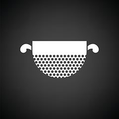 Image showing Kitchen colander icon