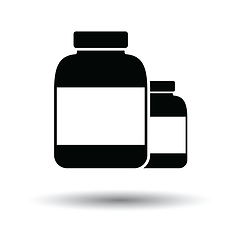 Image showing Pills container icon