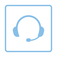 Image showing Headset icon