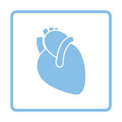 Image showing Human heart icon