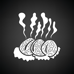 Image showing Smoking cutlet icon