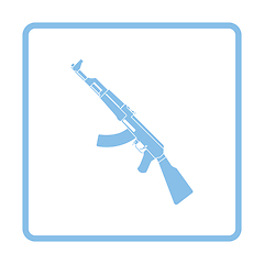 Image showing Russian weapon rifle icon