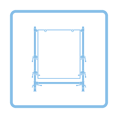 Image showing Icon of table for object photography