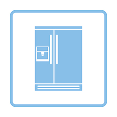 Image showing Wide refrigerator icon