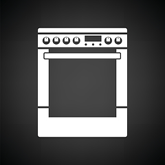 Image showing Kitchen main stove unit icon