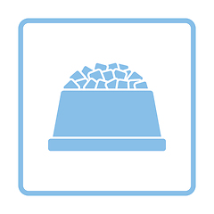 Image showing Dog food bowl icon