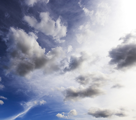 Image showing Sky with clouds