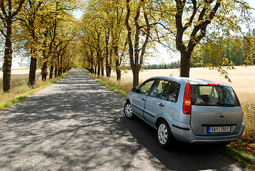 Image showing Summer way in Middle-Bohemian