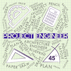 Image showing Project Engineer Shows Engineering Jobs Or Programme