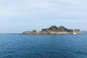 Image showing Battleship Island in Nagasaki city of Japan