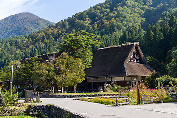 Image showing Historical Japanese village Ogimachi