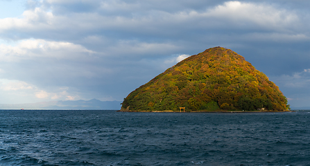 Image showing Asamushi with torii