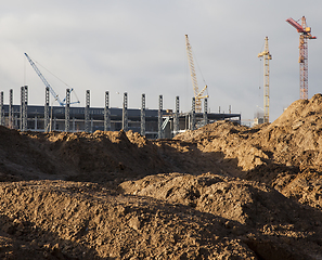 Image showing Construction of a new building