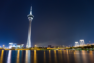 Image showing Macau at night