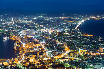 Image showing Hakodate skyline