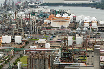 Image showing Factory in Yokkaichi city