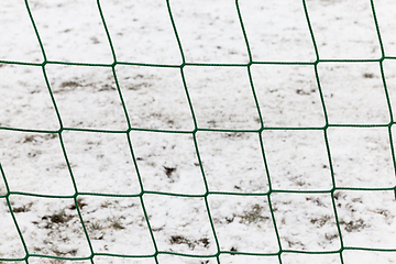Image showing winter gate netting