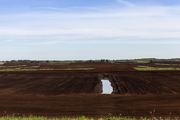 Image showing peat extraction