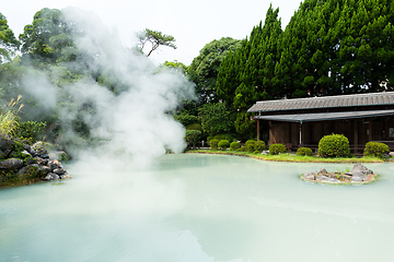 Image showing Shiraike Jigoku, hot springs in Japan