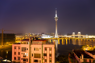 Image showing Macau city akyline