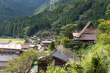 Image showing Shirakawago village in Japan