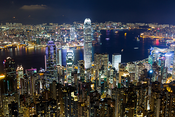 Image showing Hong Kong night