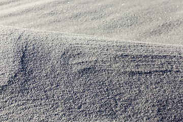 Image showing snow drifts