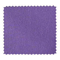 Image showing Violet zigzag fabric sample