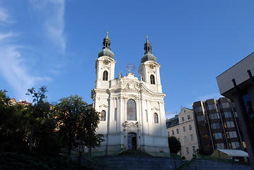 Image showing Magdalene church in Karlovy Vary