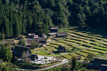 Image showing Japanese old Village 