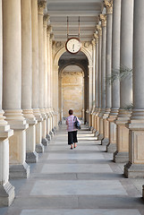 Image showing Colonnade in Karlovy Vary