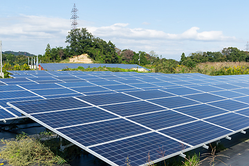 Image showing Solar energy power plant