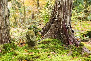 Image showing Statue in Japanese temple