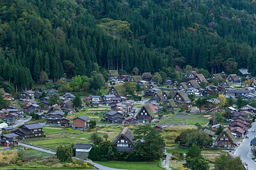 Image showing Shirakawago village 