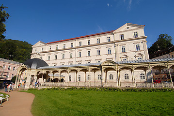 Image showing Colonnade in Karlovy Vary