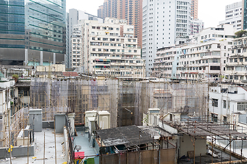 Image showing Hong Kong old building