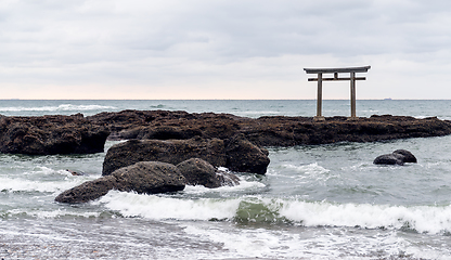 Image showing Oarai isozaki shrine