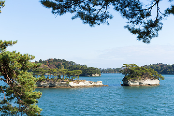 Image showing Matsushima bay in Japan