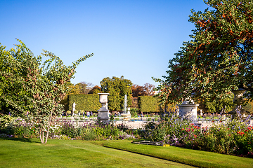 Image showing Tuileries Garden, Paris, France