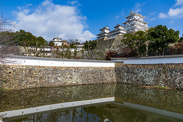 Image showing Traditional Himeji castle in Japan