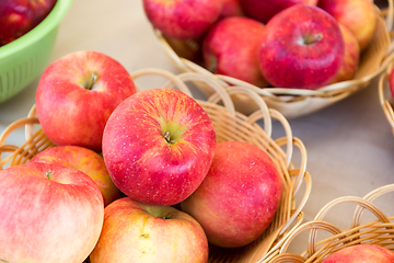 Image showing Apple in basket