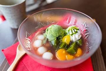 Image showing Japanese dessert